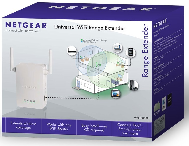 Netgear WN3000RP Universal WiFi Range Extender image