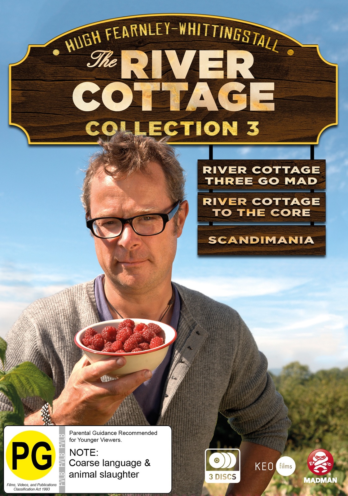 The River Cottage Collection 3 on DVD image