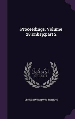 Proceedings, Volume 28, Part 2 image