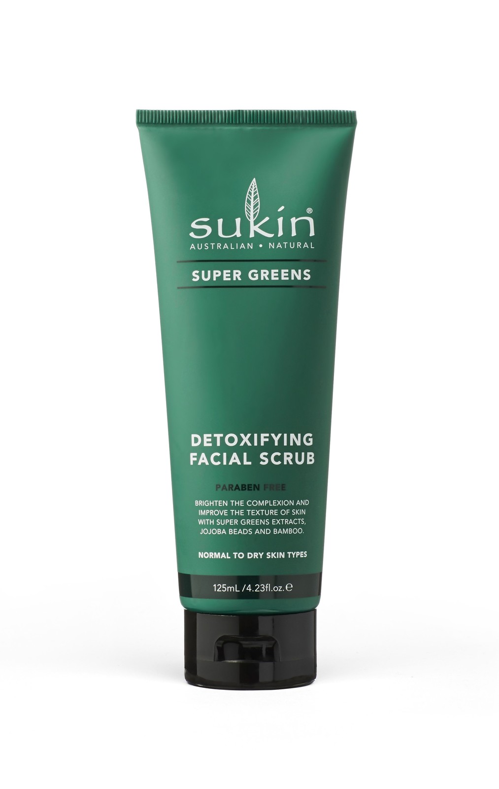 Sukin: Supergreens Detoxifying Face Scrub (125ml)