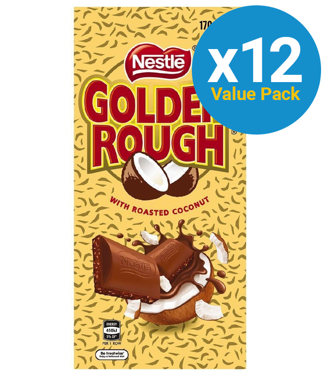 KitKat Golden Rough Chocolate Block 170g 12 Pack At Mighty Ape NZ