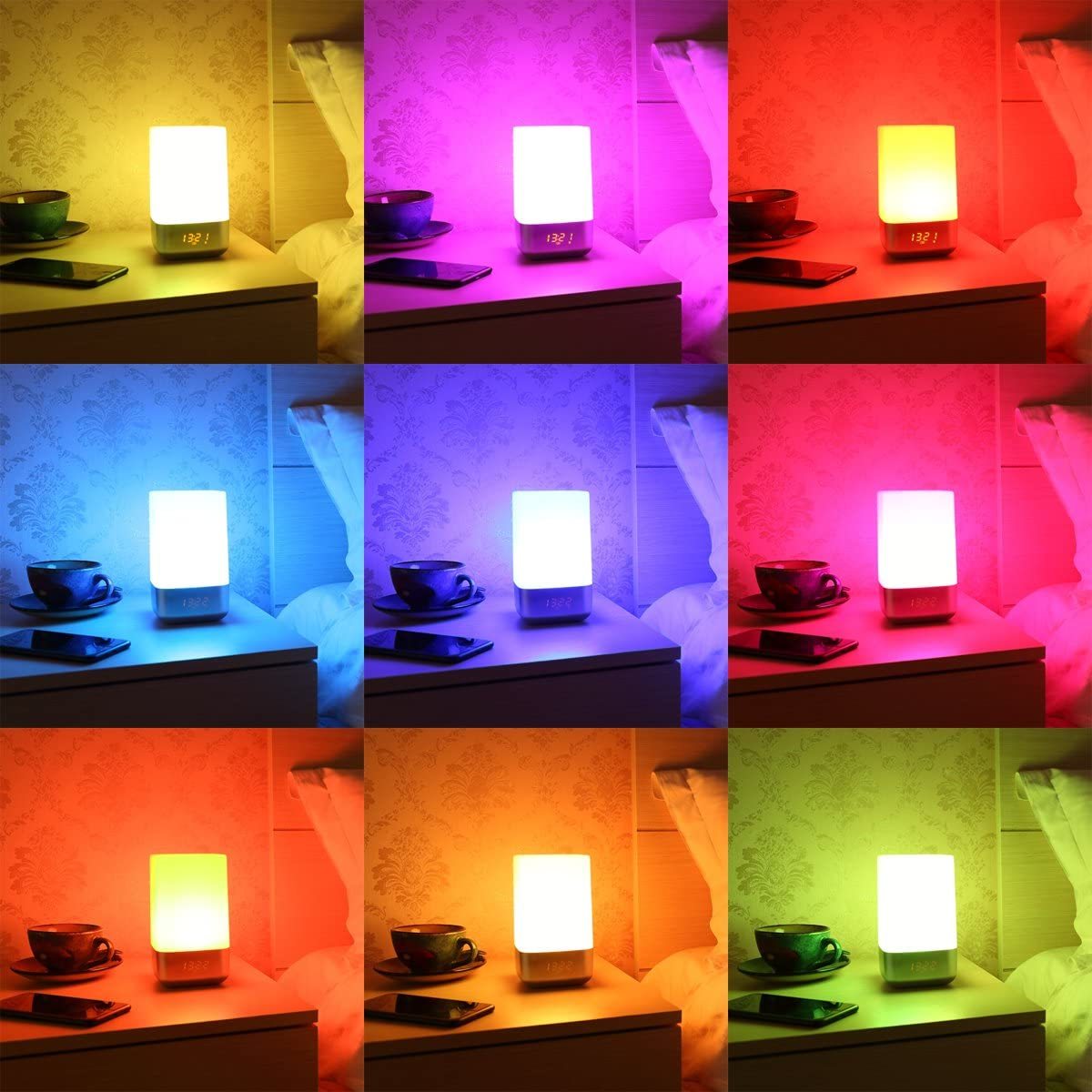 Multifunctional Sunrise WakeUp Alarm Clock Lamp at Mighty Ape NZ