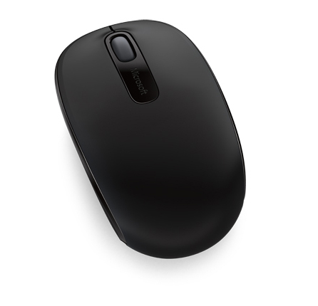 Microsoft Wireless Mobile Mouse 1850 (Black) image