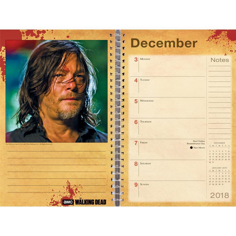 The Walking Dead 2019 18-Month Weekly Planner by AMC