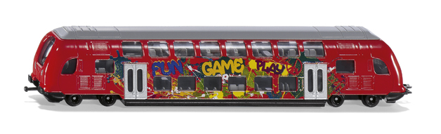 double decker toy train