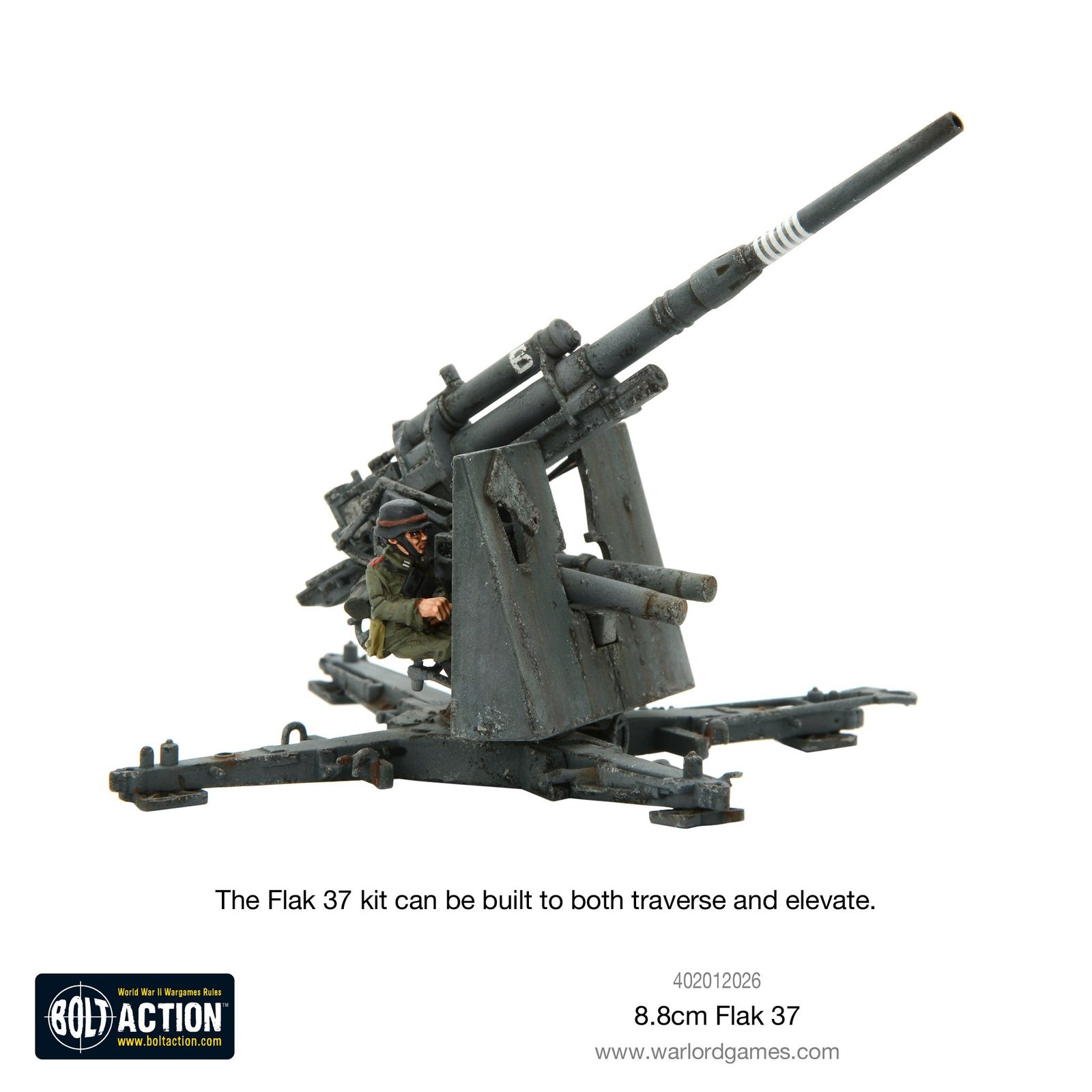 Bolt Action: German Flak 37 8.8cm image