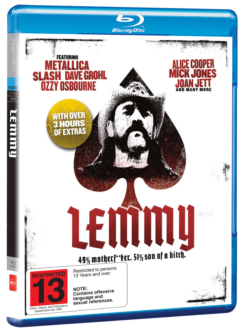 Lemmy on Blu-ray