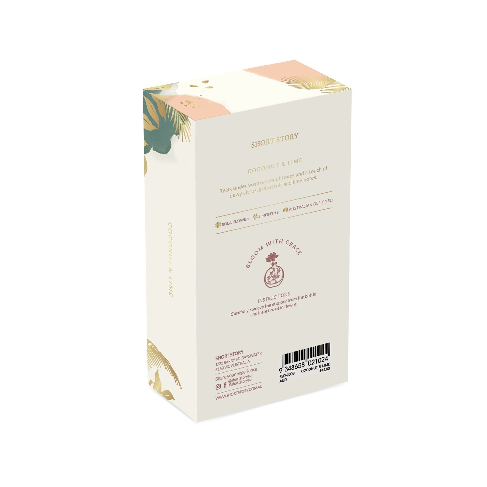 Short Story: Floral Diffuser - Coconut Lime image