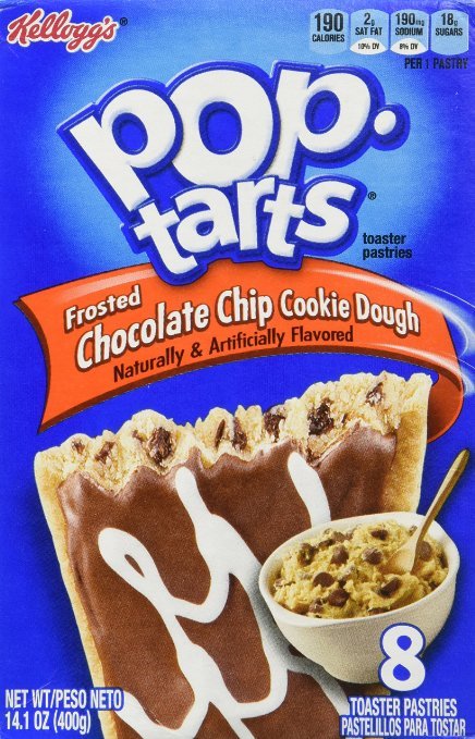 Kellogg's Pop-Tarts Chocolate Chip Cookie Dough (Pack of 8) image