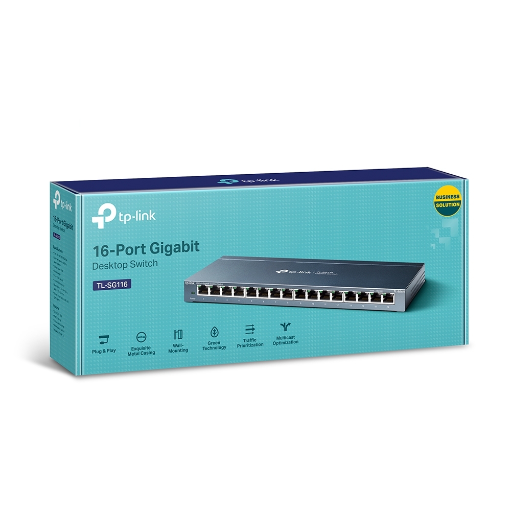 TP-Link 16-Port Gigabit Desktop Switch | at Mighty Ape NZ