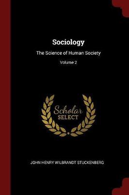 Sociology by John Henry Wilbrandt Stuckenberg image