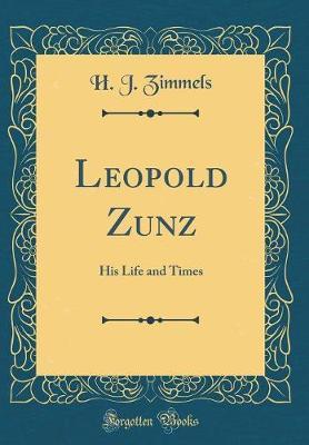 Leopold Zunz by H.J. Zimmels image