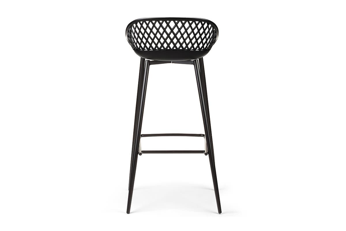 Buy Ovela Set of 2 Leerdam Bar Stools (Black) at Mighty Ape NZ