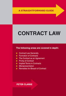 A Straightforward Guide to Contract Law by Peter Clarke image