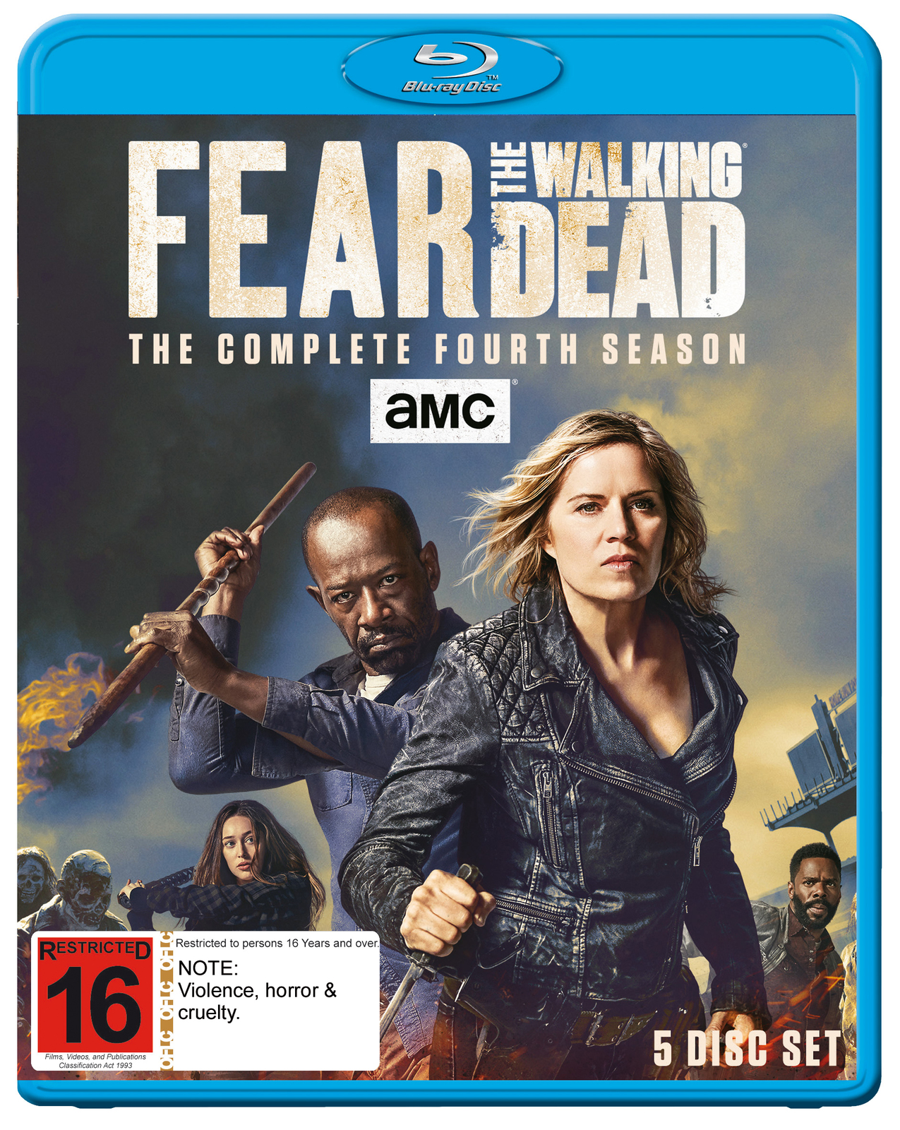 Fear The Walking Dead: The Complete Fourth Season on Blu-ray image