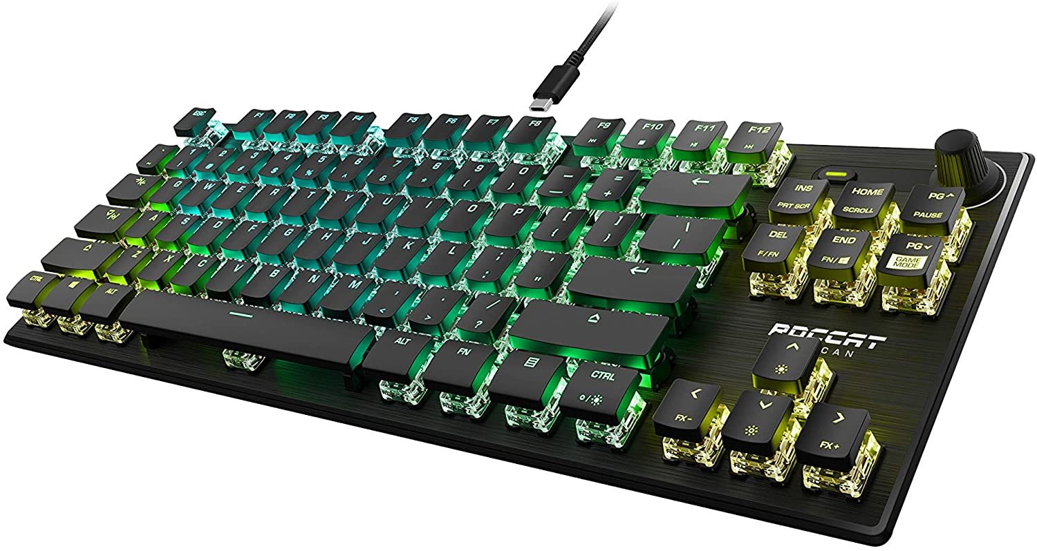 ROCCAT Vulcan PRO TKL Compact Mechanical RGB Gaming Keyboard on PC