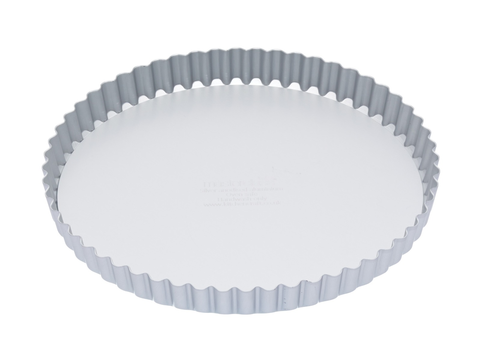 MasterClass: Silver Anodised Round Flan/Quiche Tin (23cm)