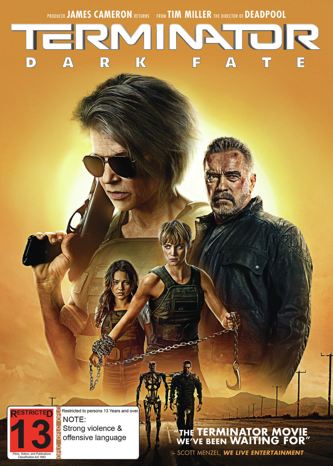 Terminator: Dark Fate on DVD image