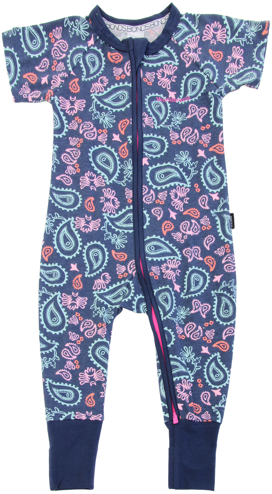 Bonds Zip Wondersuit Short Sleeves - Weekender (18-24 Months) image