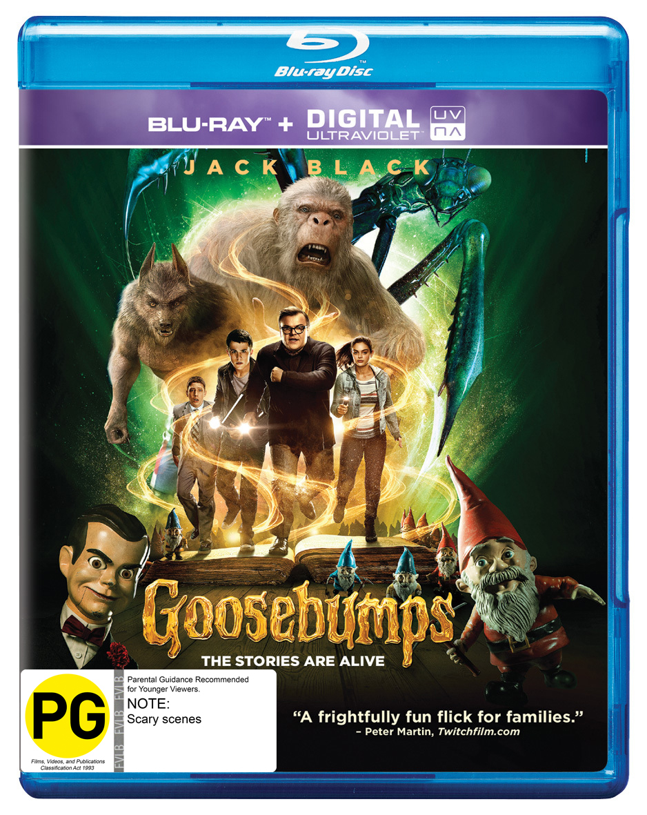 Goosebumps on Blu-ray