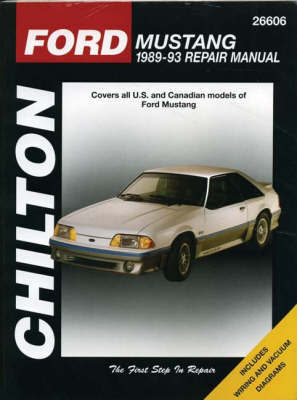 Ford Mustang, 1989-93 by Chilton Automotive Books image