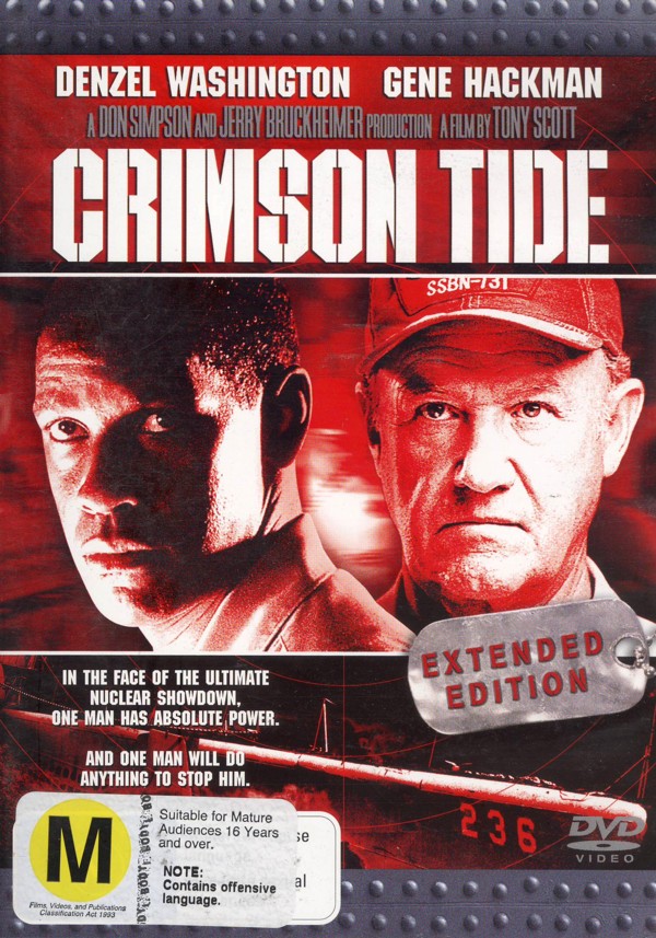 Crimson Tide - Extended Edition on DVD image