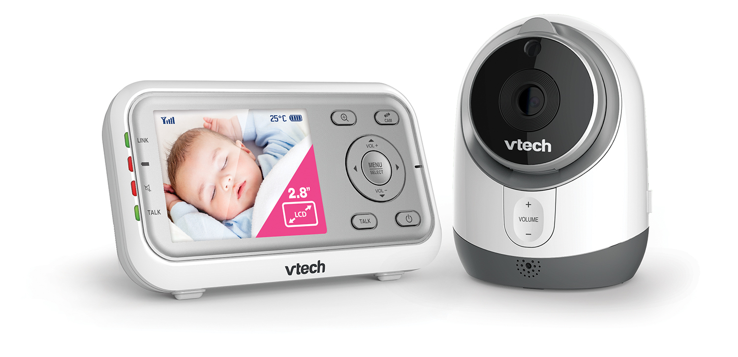 Vtech BM3300 Safe And Sound Full Colour Video And Audio Baby Monitor image