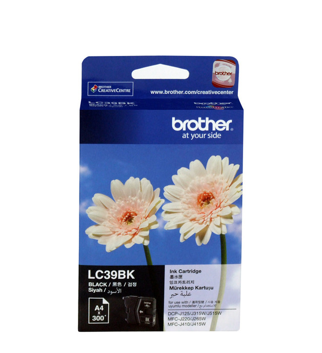 Brother LC-39BK Ink Cartridge (Black)