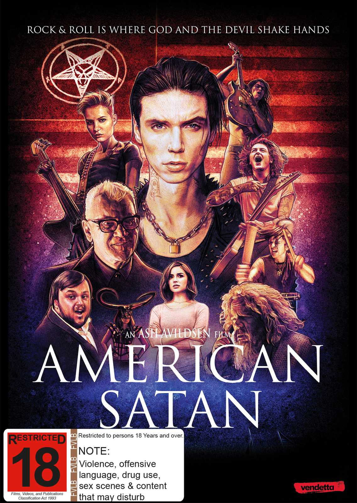 American Satan on DVD image