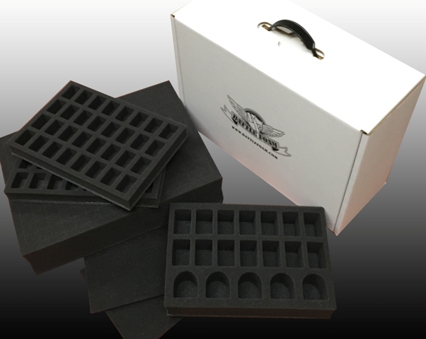 Battle Foam Eco Box Half Tray Load Out (Stone Black) image