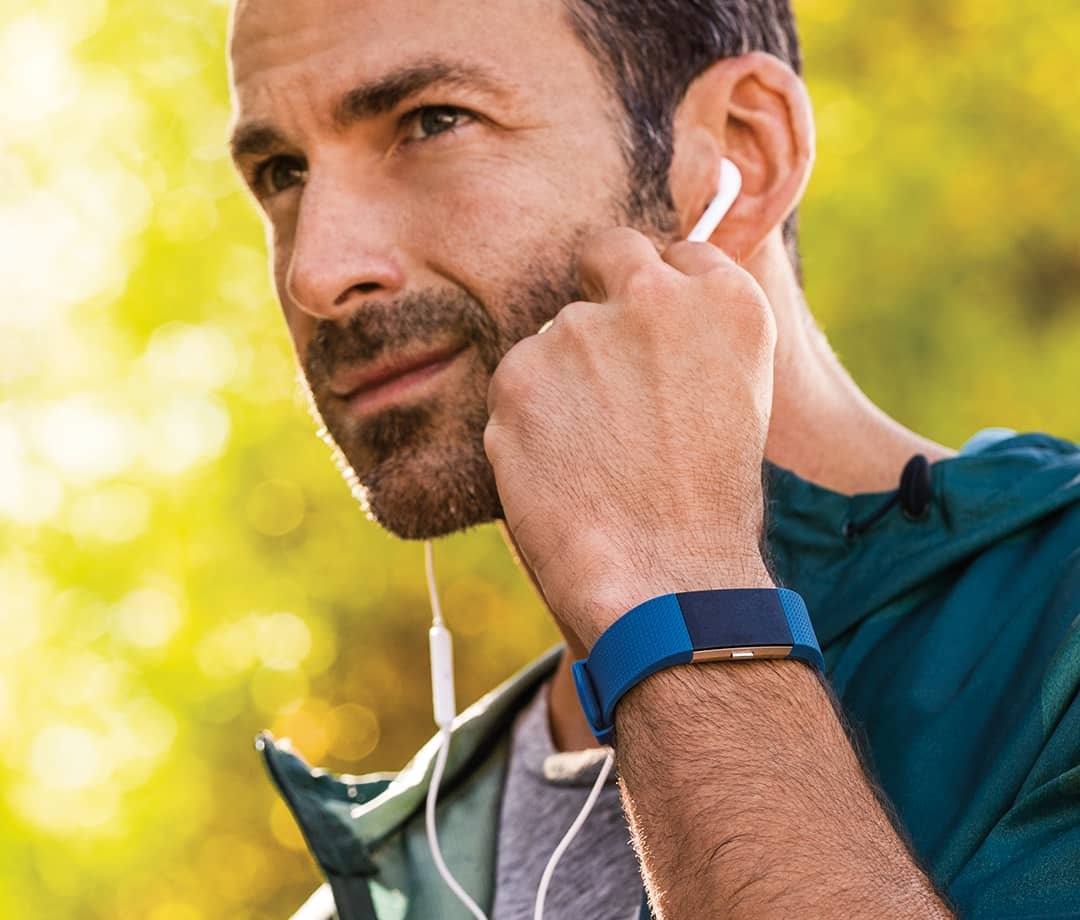Fitbit: Charge 2 Heart Rate + Fitness Wristband - Small (Blue) image