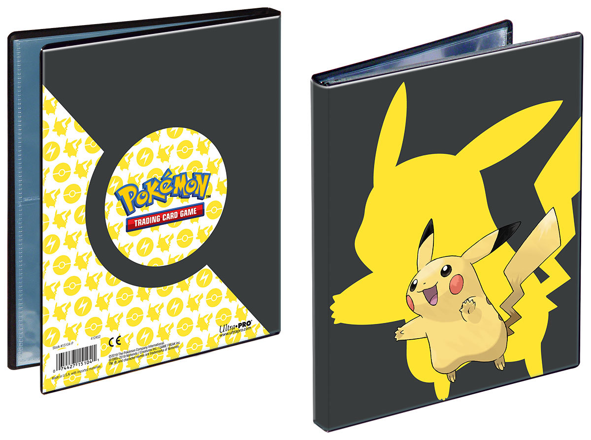 Ultra Pro: Pokemon 4 Page Portfolio: Pikachu image