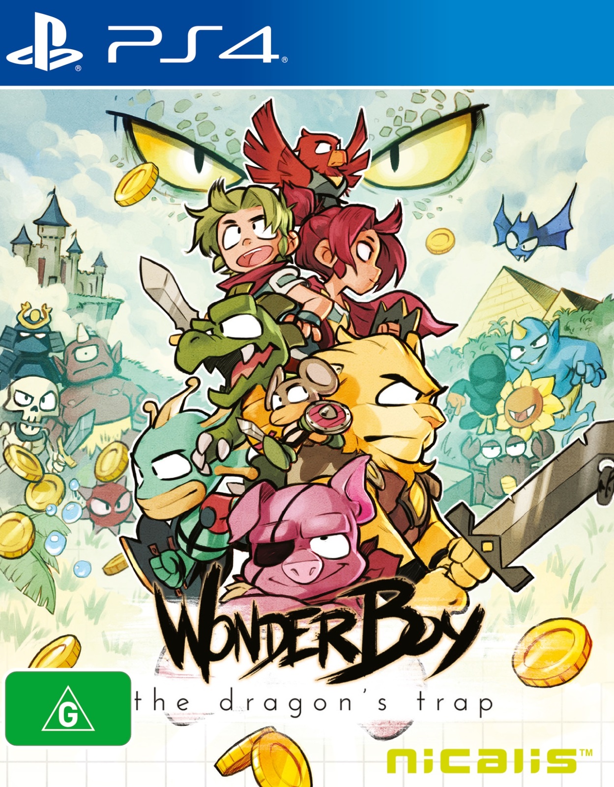 Wonder Boy: The Dragon's Trap for PS4 image