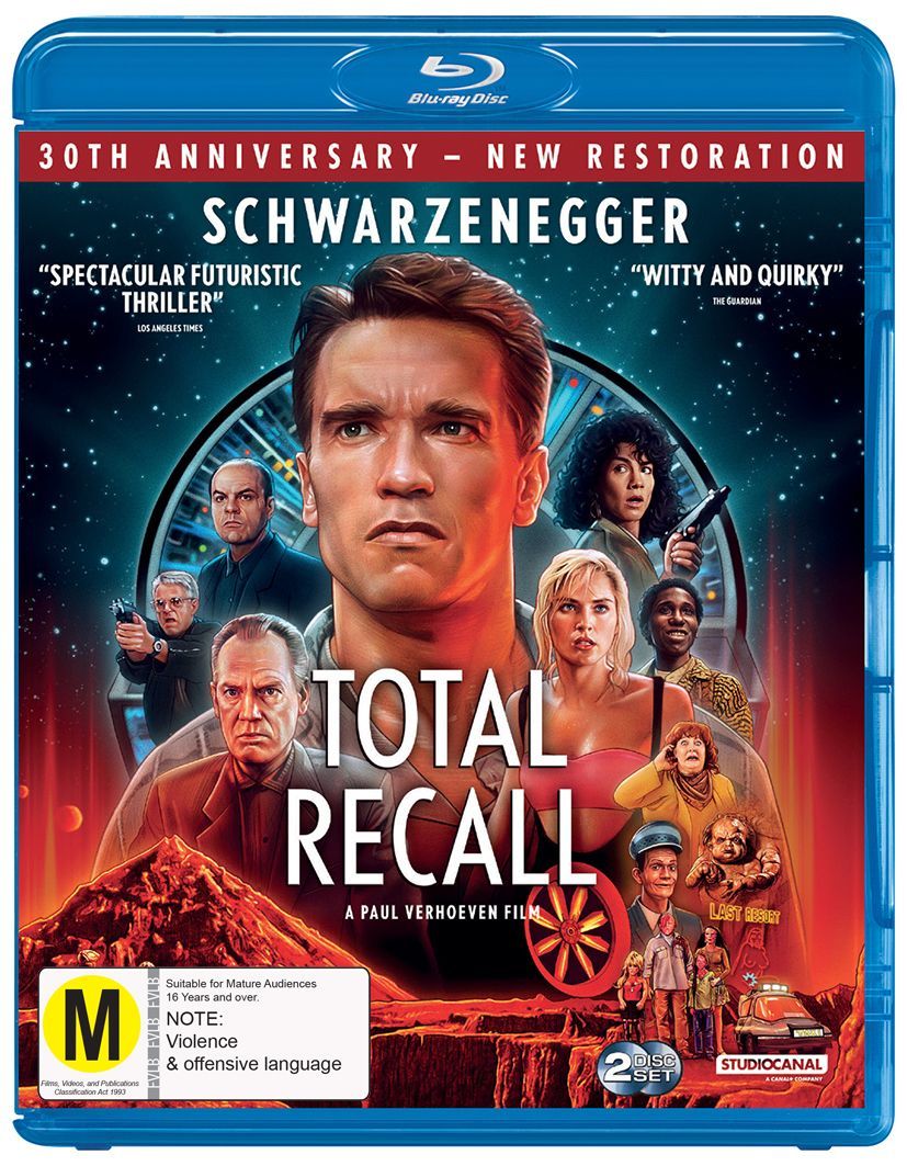 Classics Remastered: Total Recall (1990) on Blu-ray image