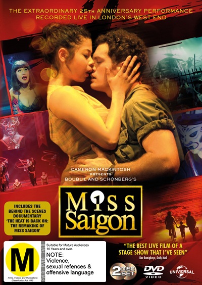 Miss Saigon Live! on DVD image