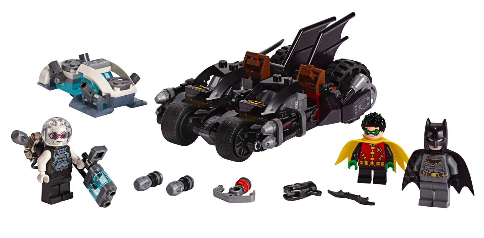 LEGO Super Heroes: Mr. Freeze Batcycle Battle (76118) image