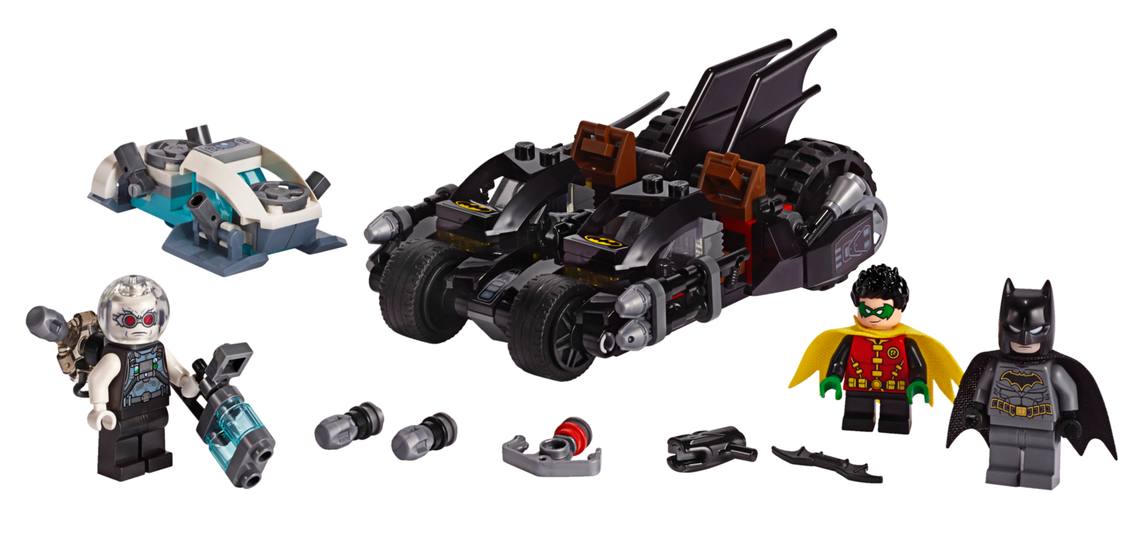 LEGO Super Heroes: Mr. Freeze Batcycle Battle image