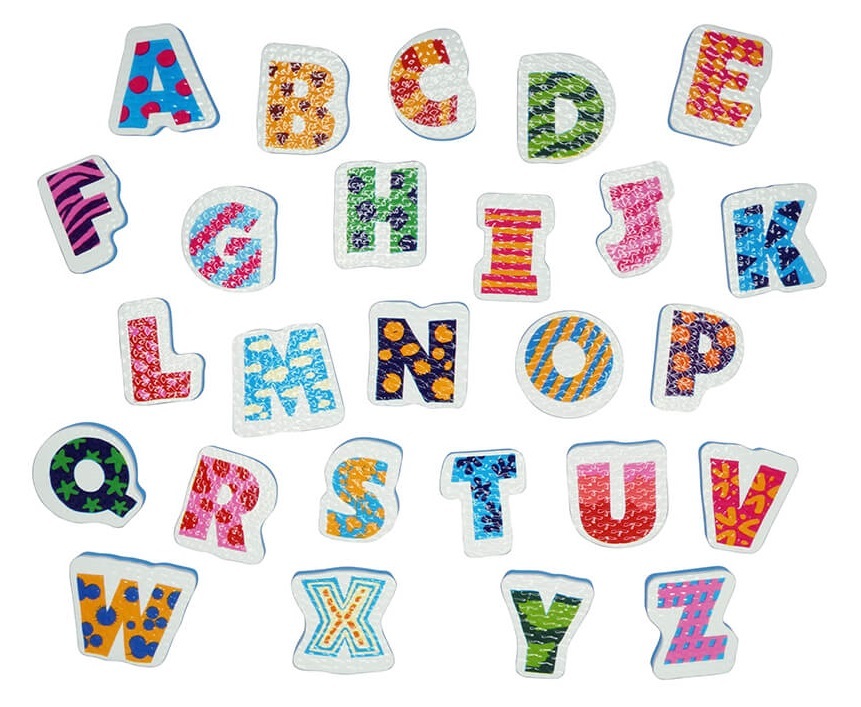 Alphabet - Bath Sticker Set image