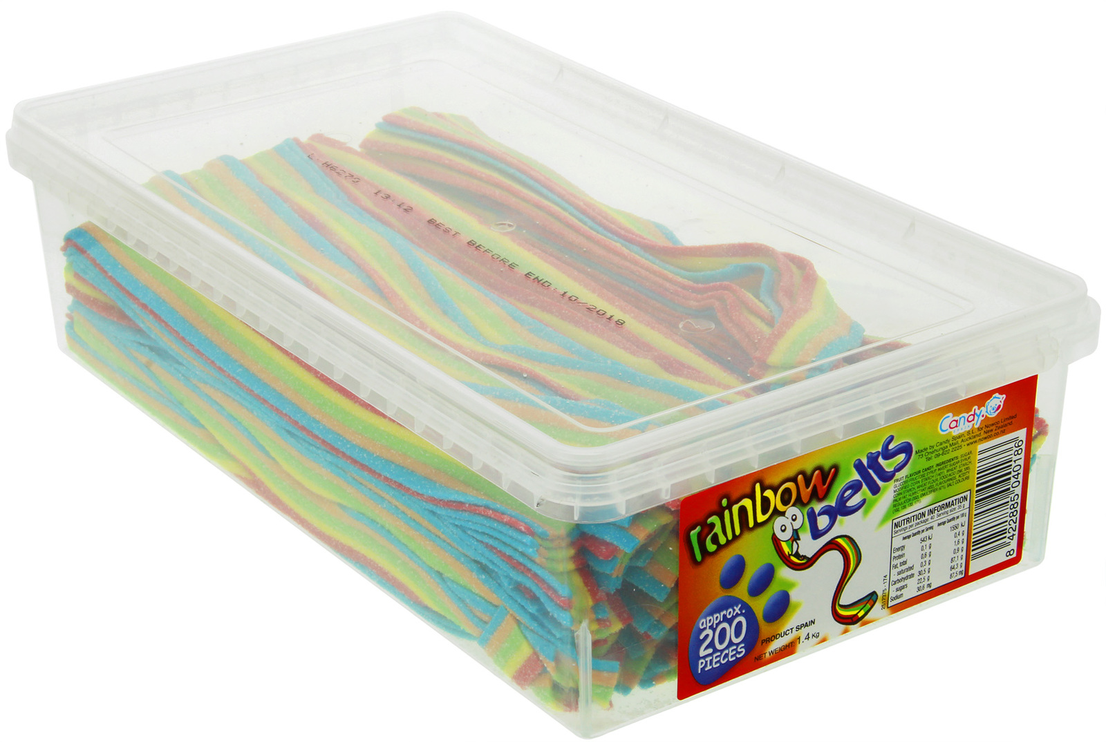 Nowco: Rainbow Belts - 200 Pieces image