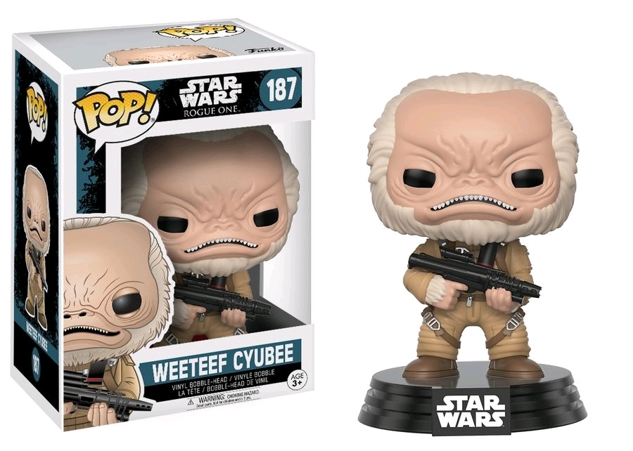 Star Wars: Rogue One - Weeteef Cyubee Pop! Vinyl Figure image