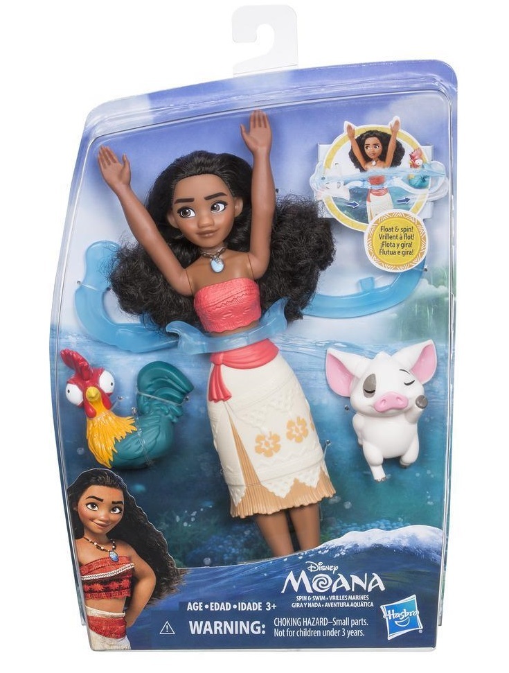 Disney: Spin & Swim Moana - Waterplay Doll Set image