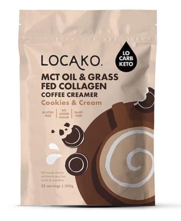 Locako: MCT Oil & Grass Fed Collagen Coffee Creamer image