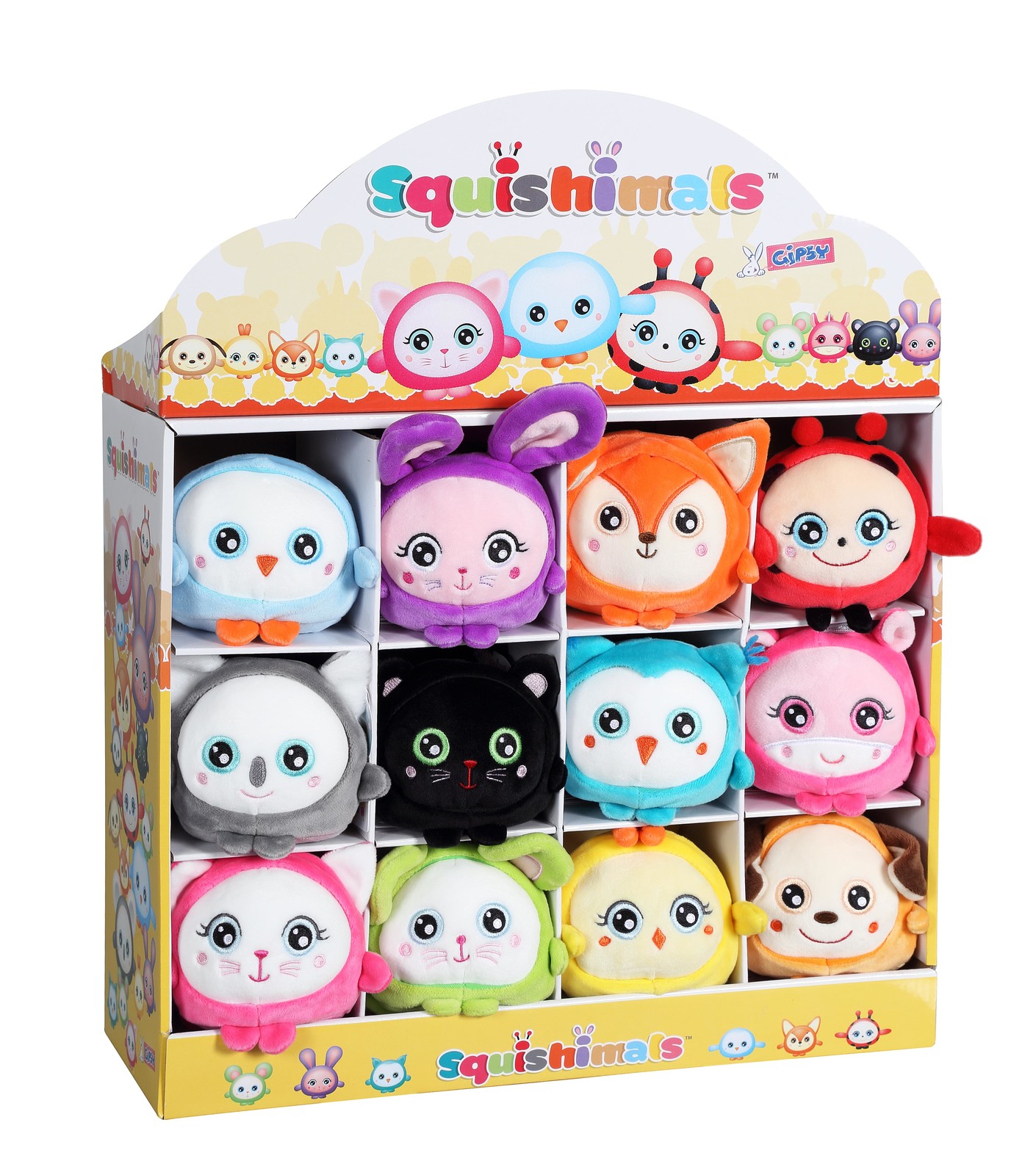 Squishimals - 12" Super Soft Plush - (Assorted Designs)