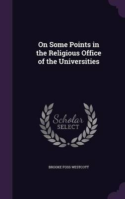 On Some Points in the Religious Office of the Universities image