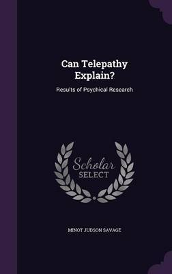 Can Telepathy Explain? image