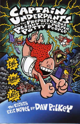 Captain Underpants and the Preposterous Plight of the Purple Potty People by Dav Pilkey image