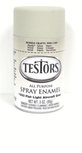 Model Master: Enamel Aerosol - Flat Gray