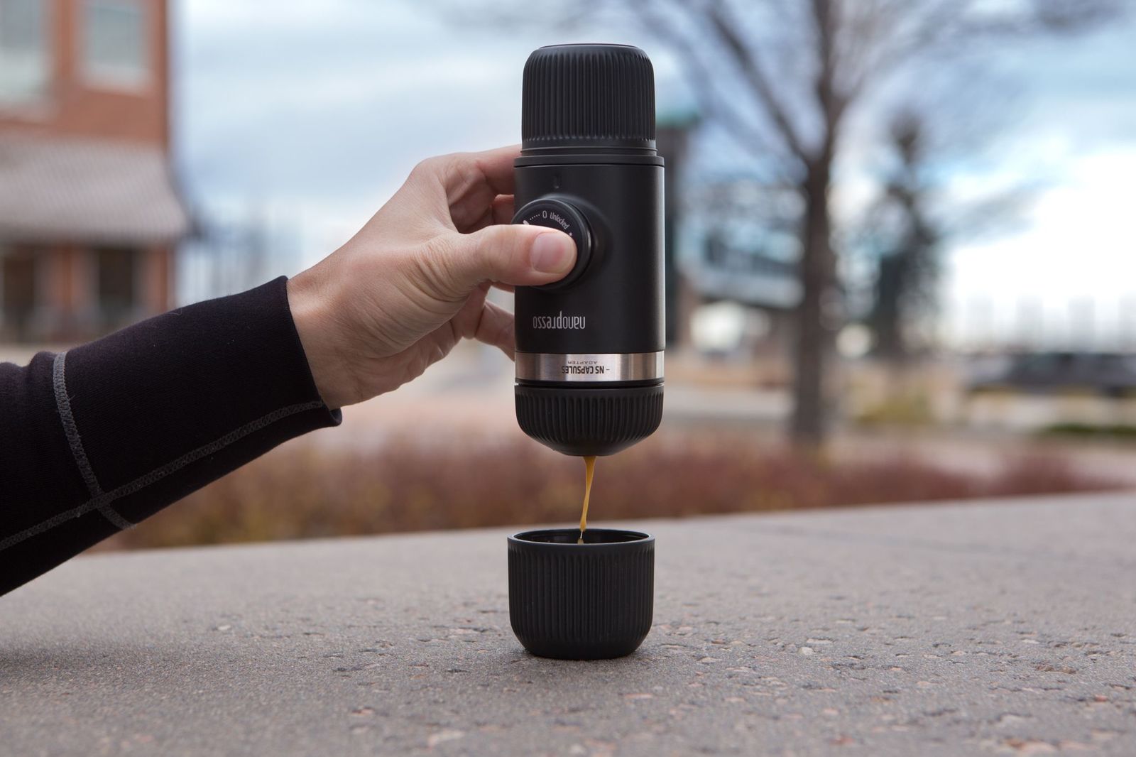 Nanopresso with Nespresso Adapter - Portable Espresso Maker image