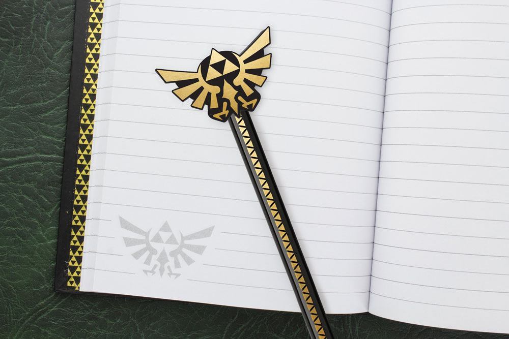 Legend of Zelda: Pencil with Topper - Hyrule Wingcrest image