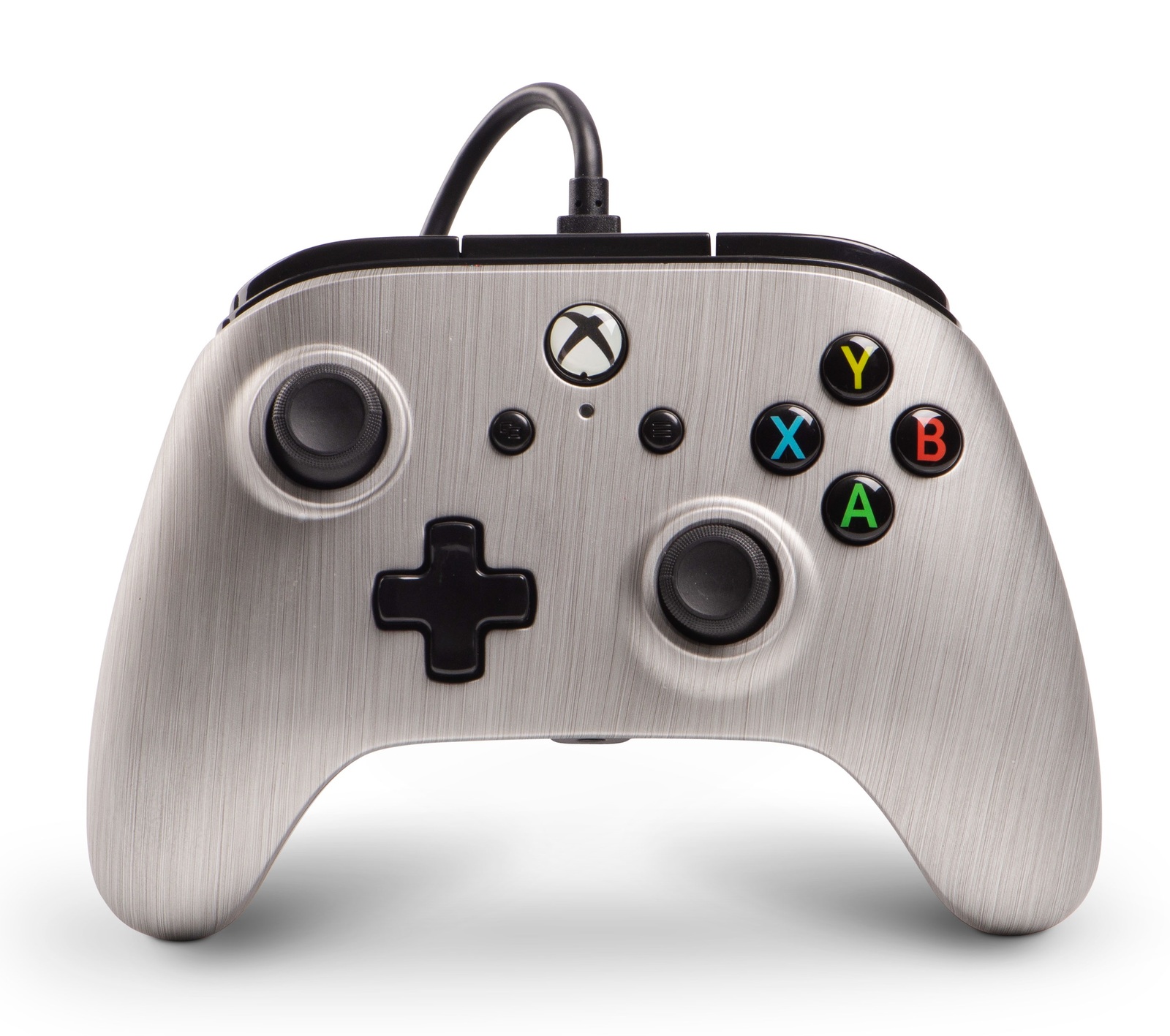 Xbox One Enhanced Wired Controller - Brushed Aluminum image